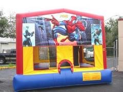 bouncehouse-spiderman
